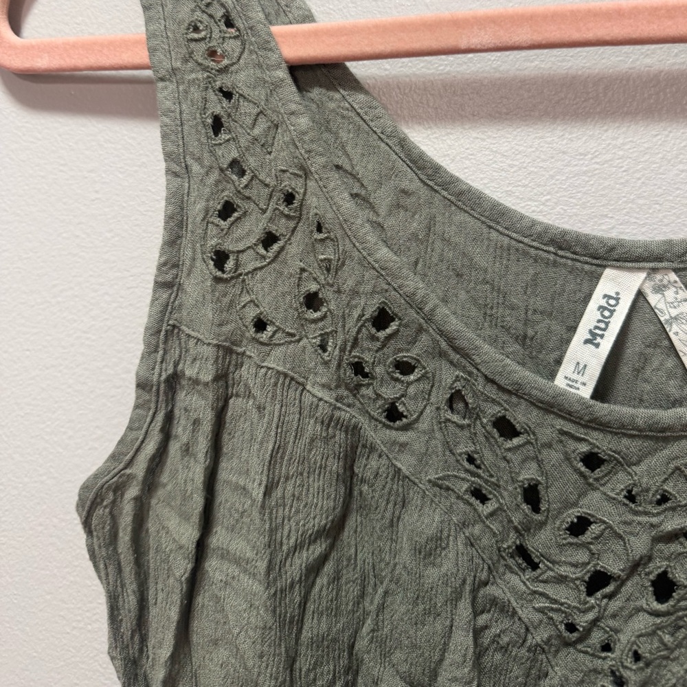 Green Tank Top - Picture 4 of 5
